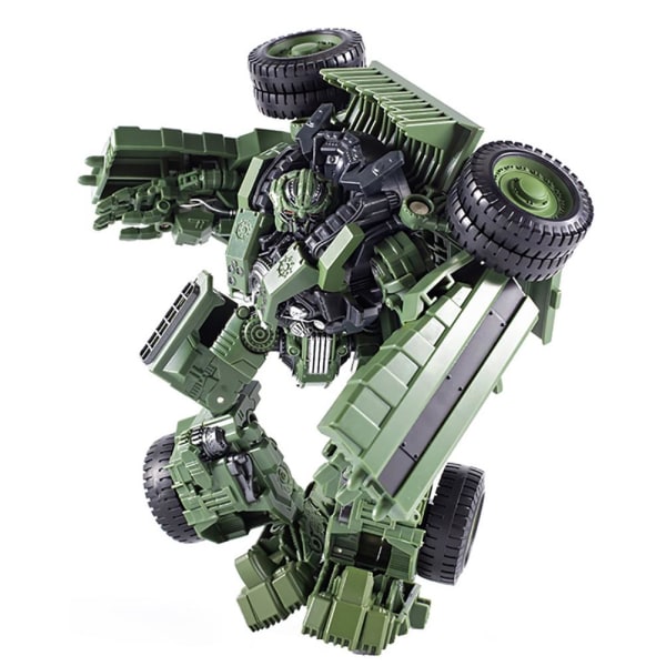 Transformer Robot Bil Leksak Modell Bärbar Transformations Actionfigur Leksak Legering Engineering Vehicle Robot Leksak Barnens Semester Födelsedagspresent