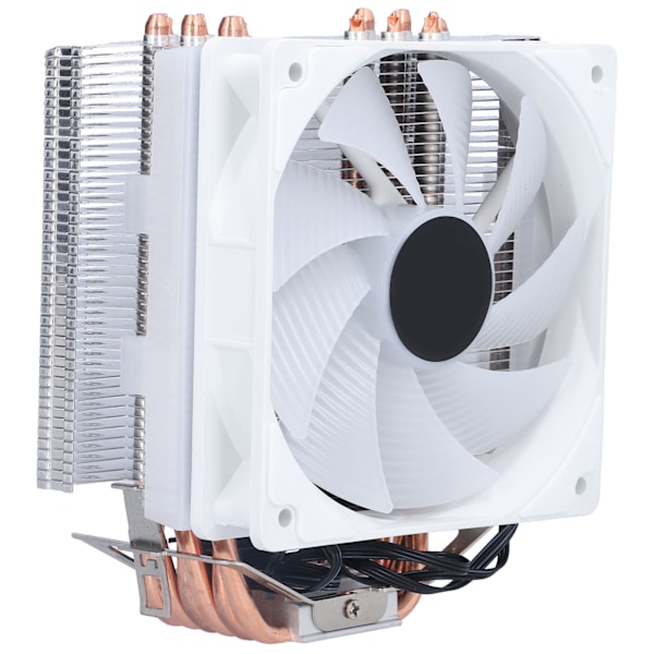 CPU-køler 6 varmerør Hydraulisk leje Stille varmeafledning Computer køleventilator til Intel/AMD