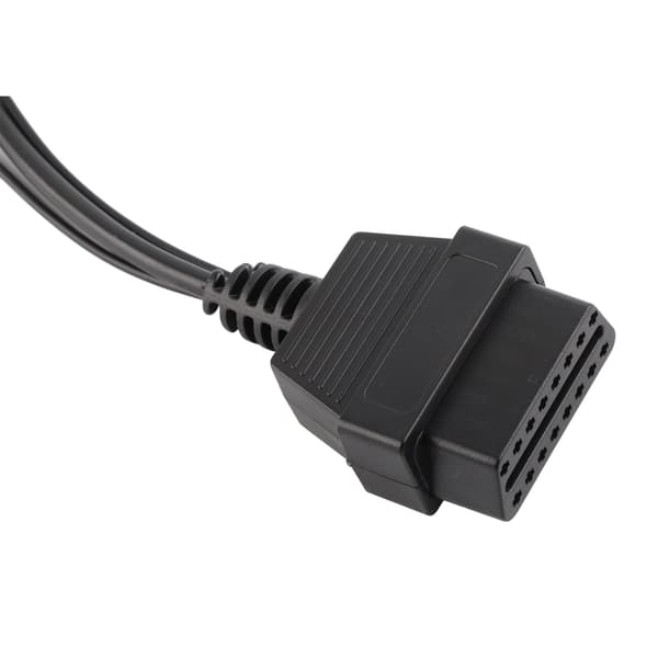 3-benet til 16-benet OBD2 Adapter Connector Diagnostisk Kabel til Fiat Alfa Lancia