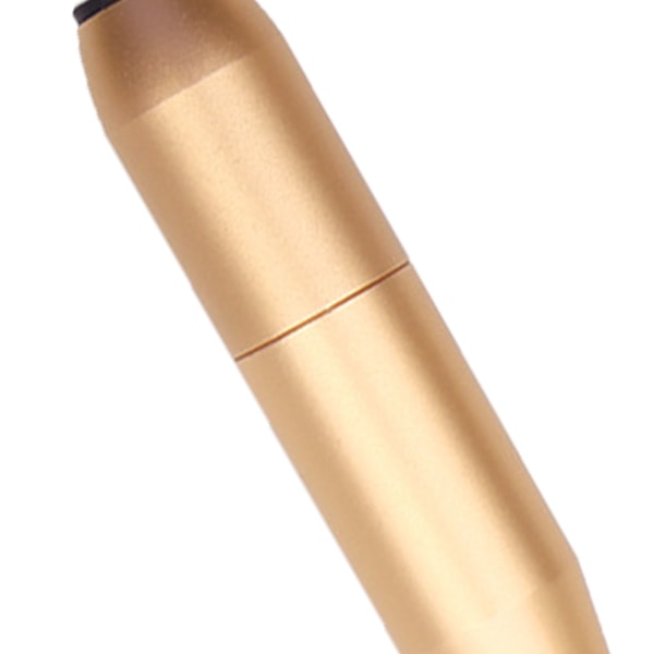 Elektrisk nagelpoleringsmaskin Bärbar USB nagelfilsslipmaskin med keramiskt metallsliphuvud guld