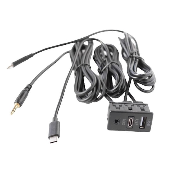 Bil Android Navigationsmaskin AUX Panel USB+AUX Gränssnittspanel