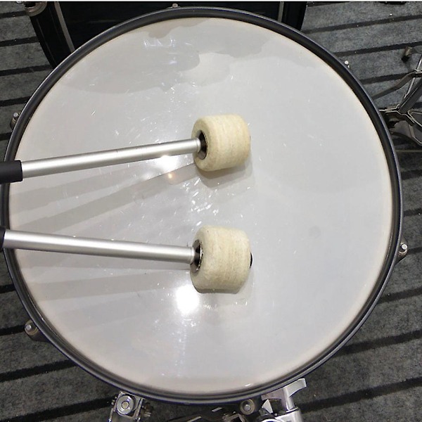Stora Mjuka Timpani-klubbor för Konserttrummor Hårda Trumklubbor