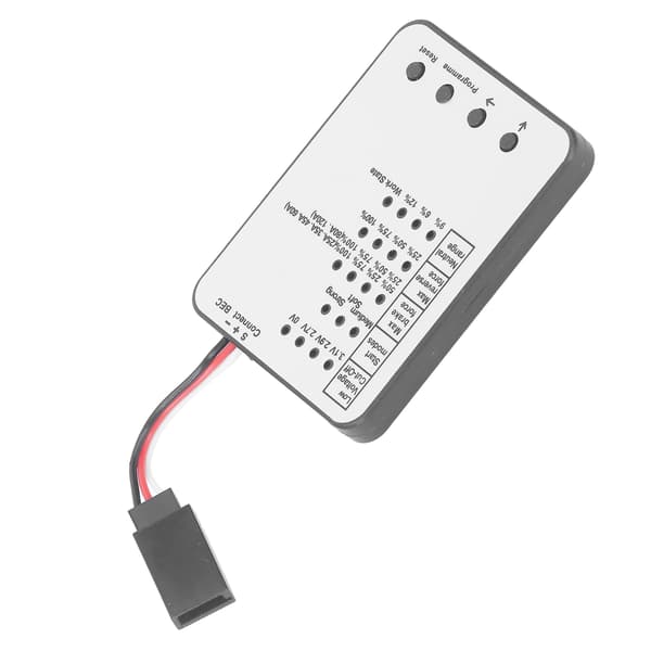 Programmeringskort RC Bil Programmeringskort LED Programkort ESC Programmeringskort För ZD Racing