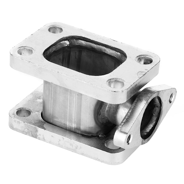 T3-T3 Adapter för Turbo Manifold i Rostfritt Stål 38mm Wastegate Flänsutlopp Turbo Swap Projekt