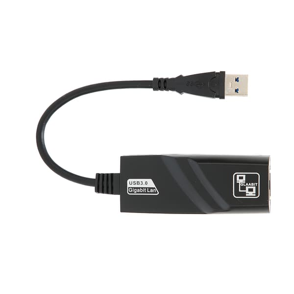 USB 3.0 Ethernet-adapter 1 Gbps overføring Bred anvendelighet Switch Ethernet-adapter for bærbar PC nettbrett