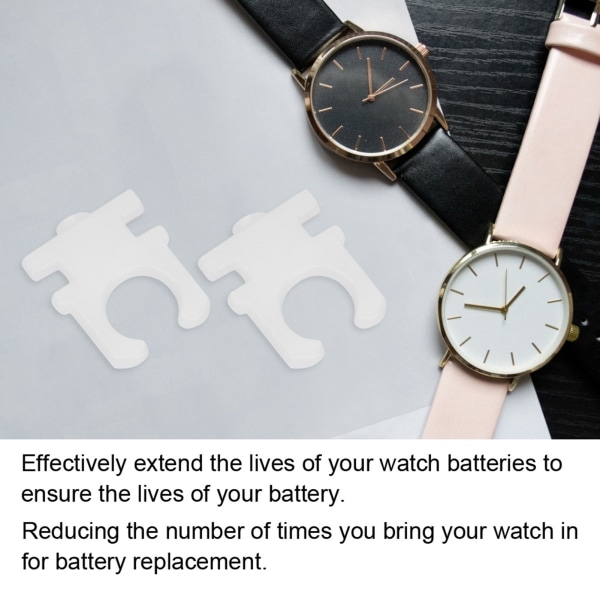 1000 stk Watch Time Crowns Stopper Armbåndsur Time Battery Saver Reparasjonsverktøy tilbehør