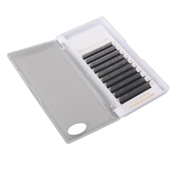 DIY Eyelash Extension 8-12mm Mix 10 rækker D Curl Tykke Fluffy Bløde 5D Lash Extension Clusters