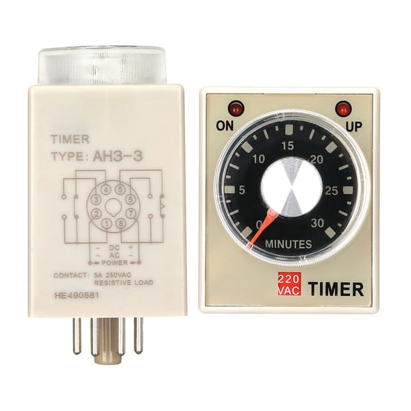 220VAC 30 minutters forsinkelsestimer tidsrelæ AH3-3(30M)
