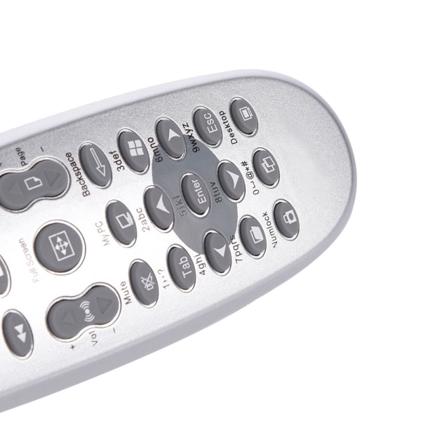 Bærbart trådløst mustastatur USB PC Bærbar fjernkontroll med infrarød mottaker