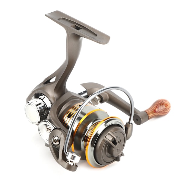 Bærbar alle metal holdbare 13+1BB lejer mini spinning hjul fiskeline hjul tilbehør (Mini 150)