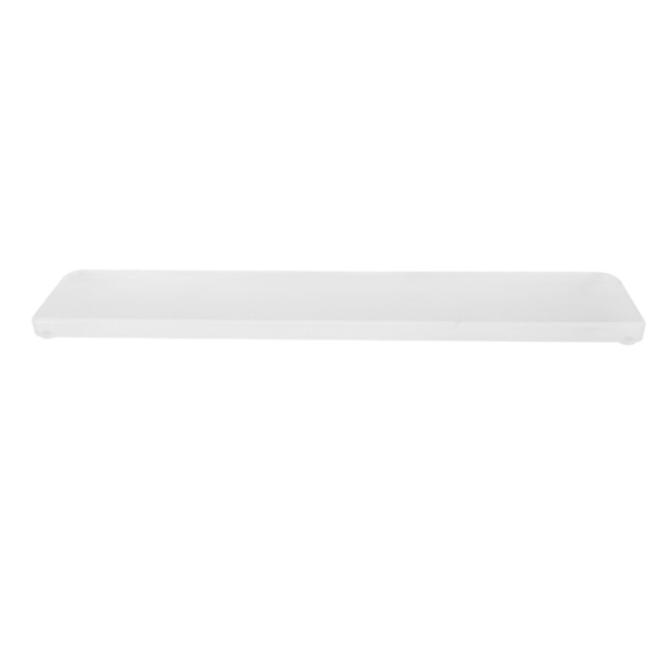 Tastatur Håndledsstøtte Akryl Gaming Keyboard Håndledsstøtte Mekanisk tastatur Ergonomisk håndledsstøtte 104 taster L440mm