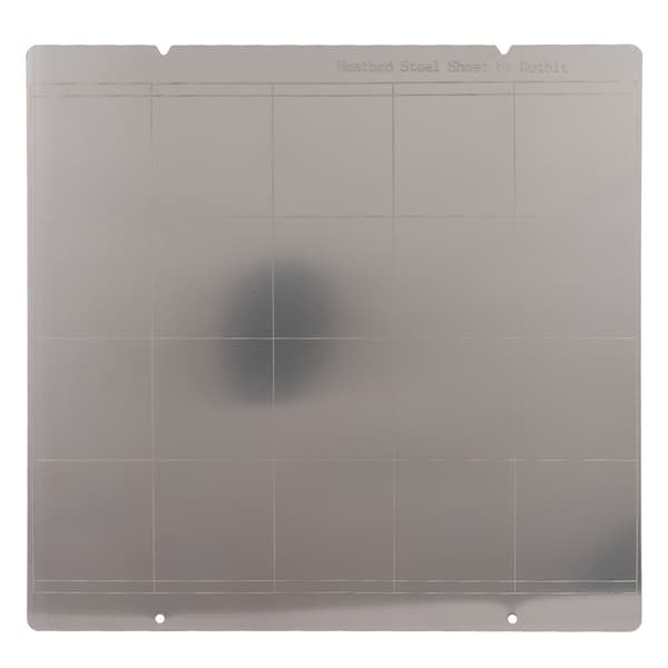 Tredimensionel printertilbehør MK52 stål varmeplade jernplade 253,8*241mm PEI-ark