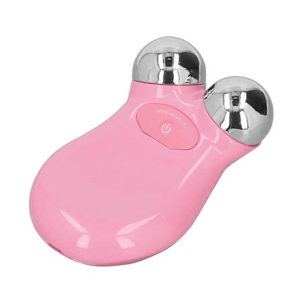 Ansiktshudpleie Maskin Mikrostrøm Håndholdt Mini Bærbar Hudstrammende Massasje Apparat Rosa