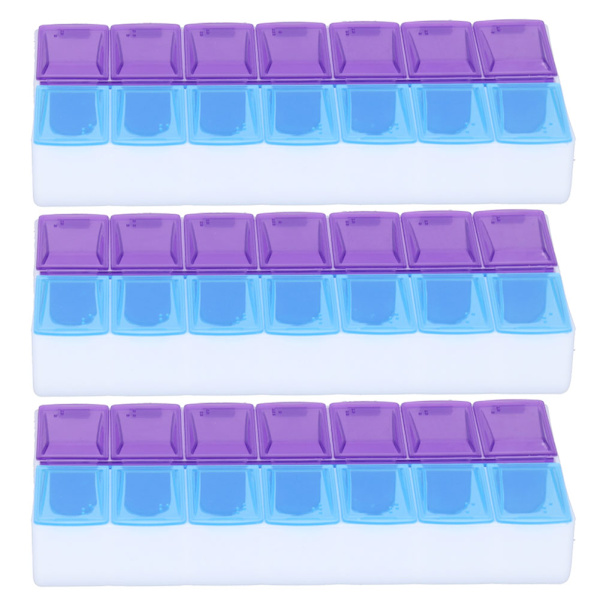 3PCS 14 fack diamantmålning lådor fodral smycken hantverk fack arrangör