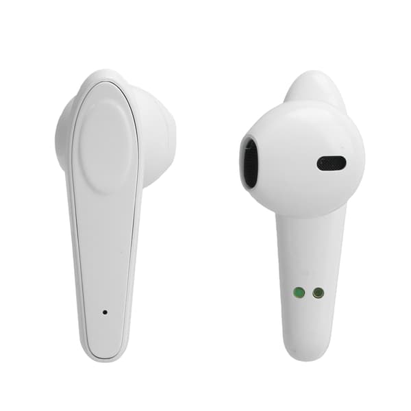 TWS Trådlöst Bluetooth-headset Stereo Sport-hörlurar Pekkontroll Trådlöst Headset Pärlvit
