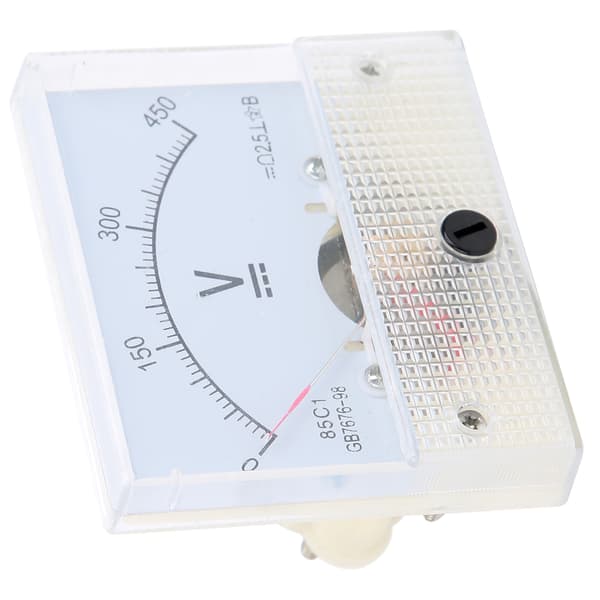 Pointer DC Voltmeter 0‑450V Spændingsmåler Måler Kredsløbsmålingsinstrument ±2,5 % Nøjagtighed