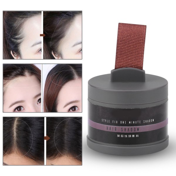 Hairline Shadow Powder Hair Repair Powder Highlighter Bronzer Instant Hair Cover #2