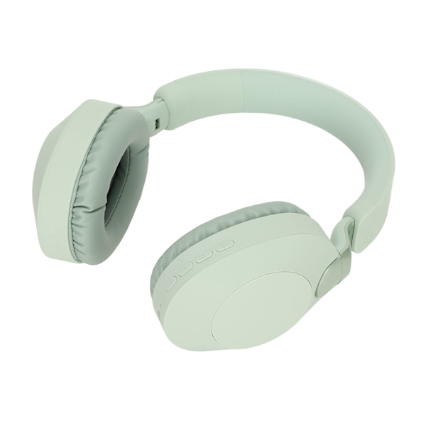 Bluetooth Gaming Headset Foldbar Type C Interface Trådløs Bluetooth 5.1 Kablet Dual Mode Stereo Headset med Mikrofon Grøn