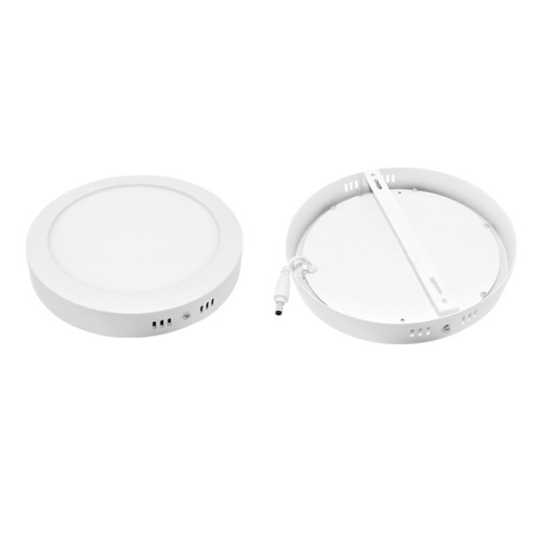 LED-takmontert lampe med høy lystransmisjon og varmeavledning - Rund LED-taklampe for hjemmet