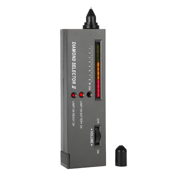 Bærbar LED Audio Diamant Tester Smykker Ædelsten Vælger Præcisionsværktøj