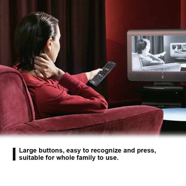 TV-fjärrkontrollerbyte för Sony RM-ED054