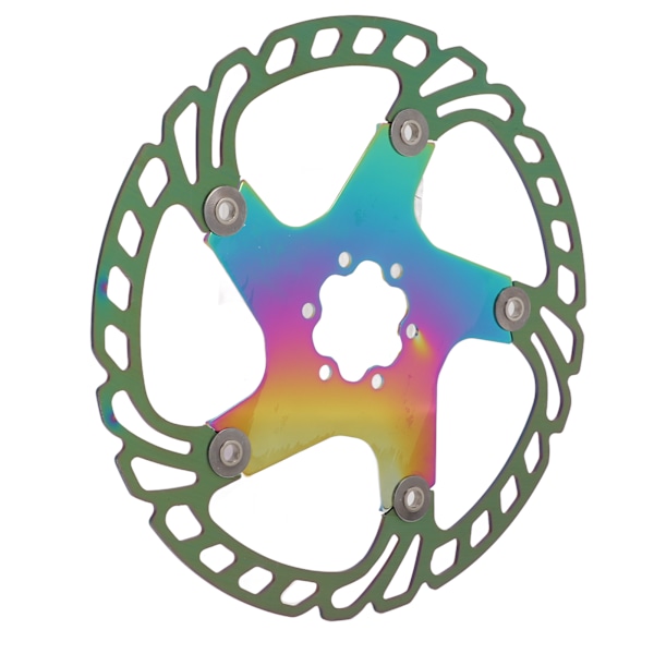 Cykel Flytande Skivbroms Rotor med 6 Bultar för Landsvägscykel Mountainbike Tillbehör 203MM