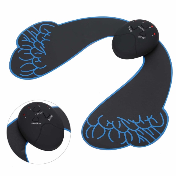 Electronic Hips Trainer Smart Backside Muscle Toner Butt Hip Trainer StimulatorBlack Blue