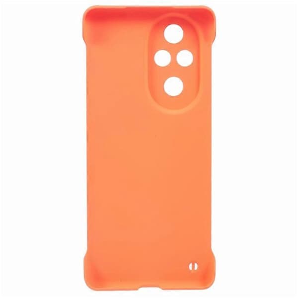 Kompatibel med Honor 200 5G Deksel Hard PC Bakside Rammeløst Telefondeksel Orange