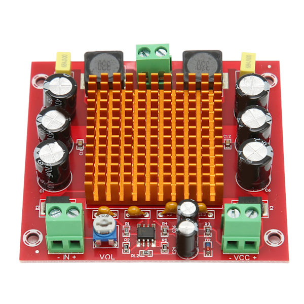150 W Single Channel Digital Amplifier Board Multi Protection Clear Stereo Sound Power Amplifier Board 12‑26V