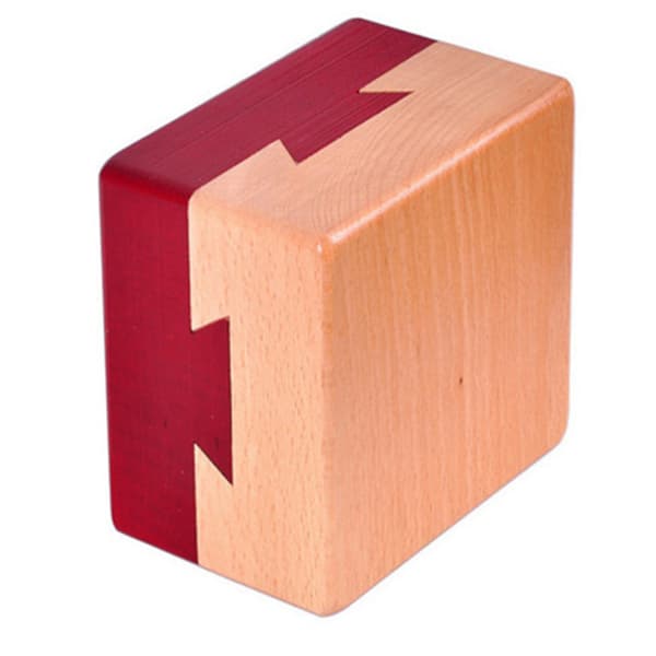 Puzzle Box Mini 3D Hjernevrider Træ Hemmelig Rum Låseboks Hjerne Puzzle Legetøj til Børn og Voksne