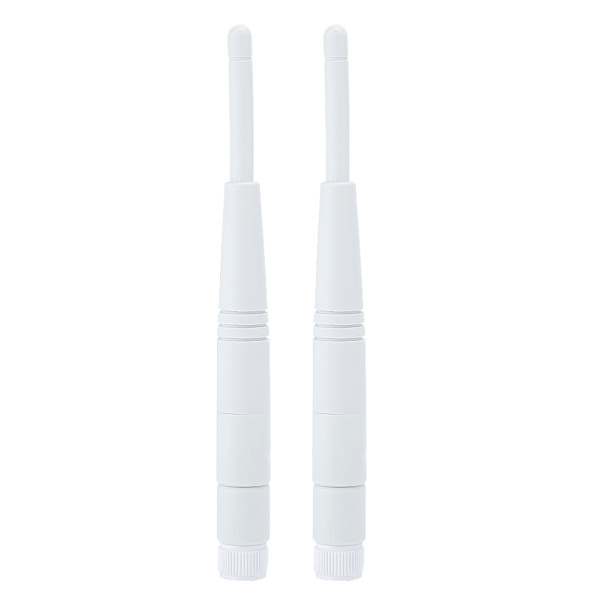 2 STK 2,4G/ 5G Dual Band WiFi-antenne 4DBi Omni RP-SMA grensesnittantenne