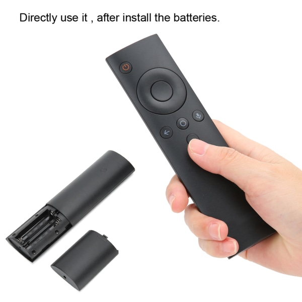 Kestävä ABS Shell Bluetooth Voice Kaukosäätimen vaihto sopii Xiaomi Mi BOX 3:lle