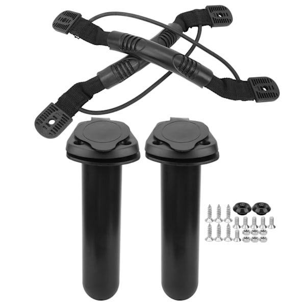 Kanot Oblique Fast Fiske Stativ Nylon Remband Handtag Fast Spänne Utrustning Set