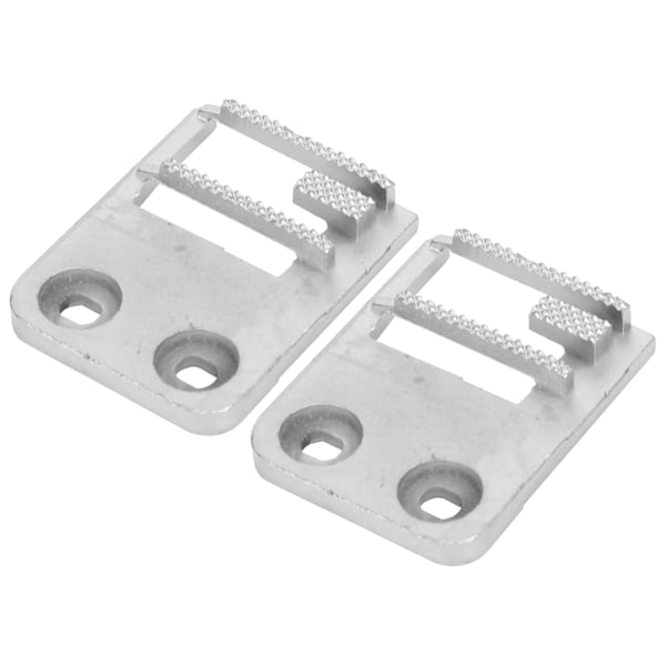 2 stk MultiFunksjonell Symaskin Transportør E-formet Nåleplate 735081004 for JANOME