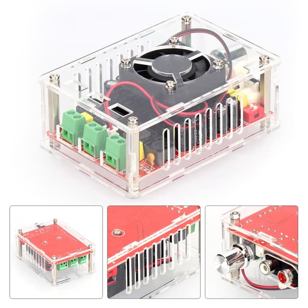 Lydforsterkerkort Høyeffekts digitalmodul med skall TDA7498-chipkomponent XH-A101