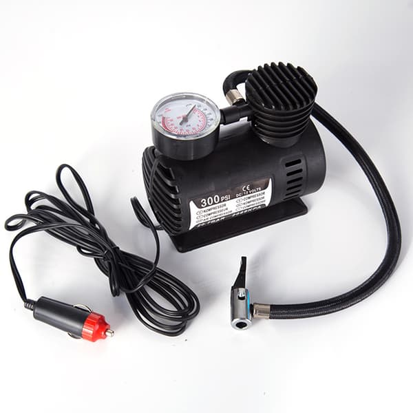 300PSI 12V Mini Luftkompressor Bil Elektrisk Däckluftpump Mini Luftkompressor