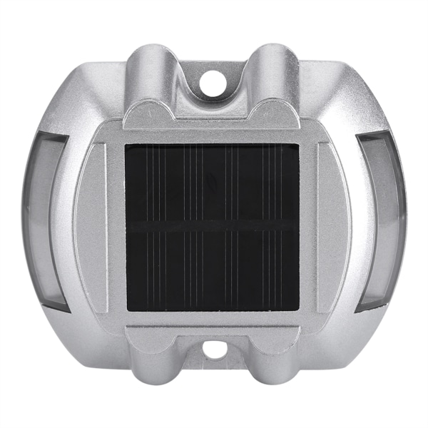 Casting Alumiin Solar Power 6 LED Outdoor Waterproof Ajotieltä Pathway Light Road Valaisin (sininen)