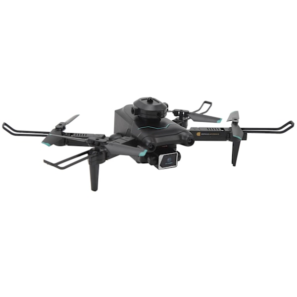 Mini hopfällbar drönare med HD-dubbelkamera 4K intelligent hinderundvikande höjdhållning RC Quadcopter för vuxna barn nybörjare