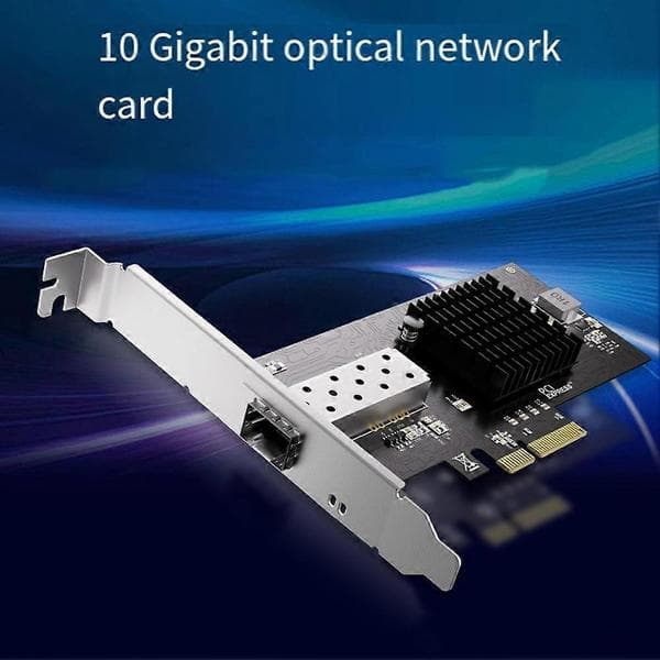SFP+ 10GB M.2Pcie 4X Server Network Card X520-da Fiber Optic Ethernet Adapter 82599 Chip for Desktop Computer