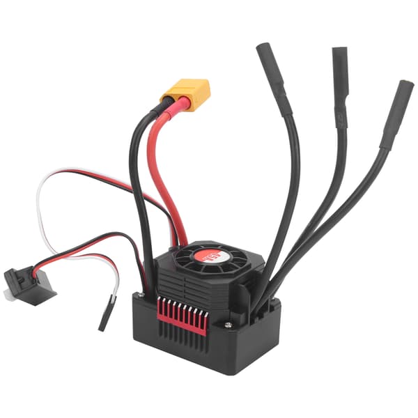SURPASS‑HOBBY 45A Vanntett Elektronisk Hastighetskontroller med XT60-plugg for 1/10 1/12 RC-bil
