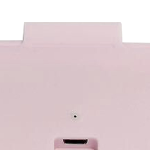 USB-kosteuspyyhelämmitin, vakiolämpöinen, kannettava vauvanpyyhelämmitin kotiin, autoon ja ulkotiloihin, vaaleanpunainen