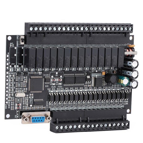 Industriel Kontrol Board PLC Programmerbar Logisk Controller Understøtter 485 CAN 3U 30MR Uden Base og Skal