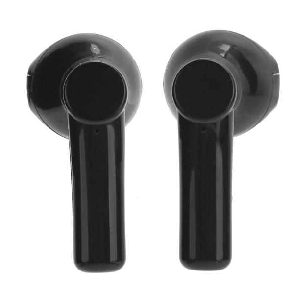 Bluetooth 5.0 hörlurar Trådlösa LED Dislay hörlurar Half inEar Stereo Sports Earbuds (svarta)