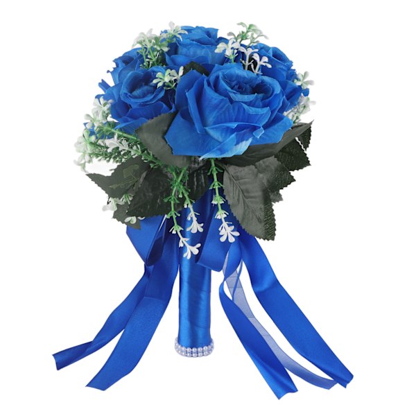 Simuleret rosenbuket kunstig bryllupsbuket