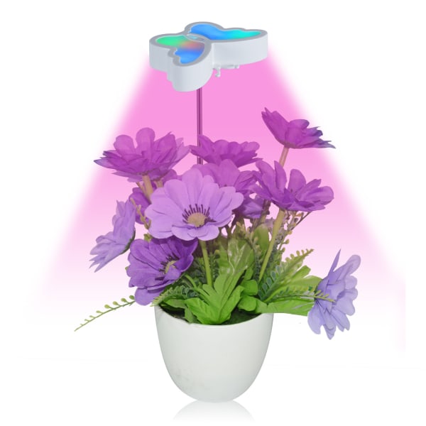 LED-kasvien kasvatusvalo USB teleskooppinen kasvien kasvatusvalo Värikäs mehevä kasvien täyttövalo