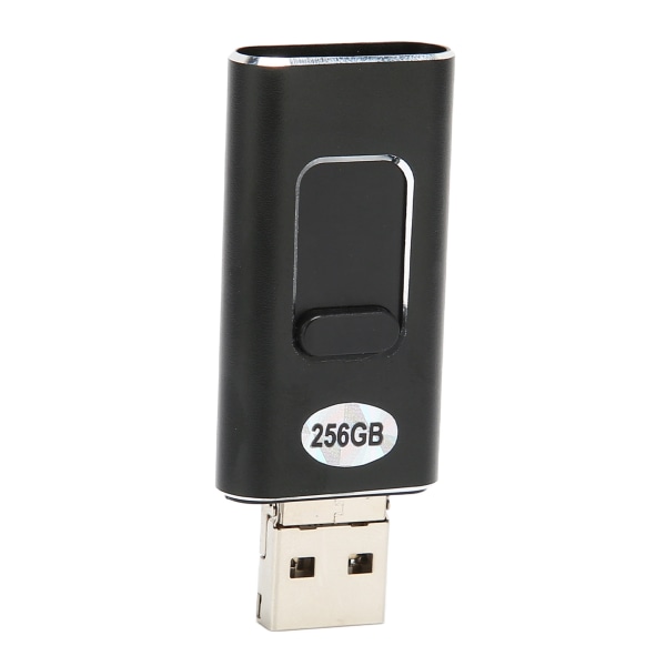 USB C-minnepinne USB C till USB A 2.0 256G Plug and Play Hög hastighet USB C Flash-enhet för telefon surfplatta dator