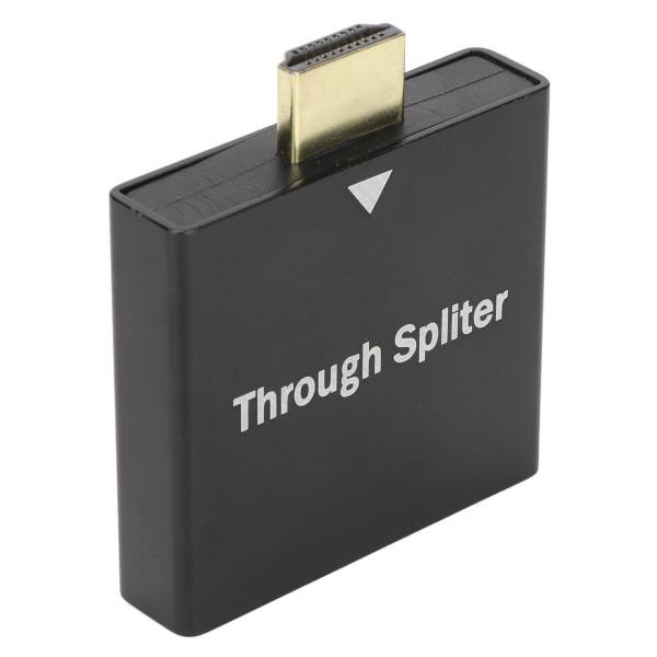 HD Multimedia Interface Splitter 1 in 2 Out 1080P HD Output Video Audio Synchronization On Screen Device