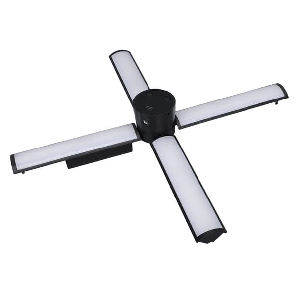 Sammenfoldelig fyldlys USB Micro 2600mAh 5 lysstyrkeniveauer 3 farvetemperaturer videolys fyldlys til livestreaming