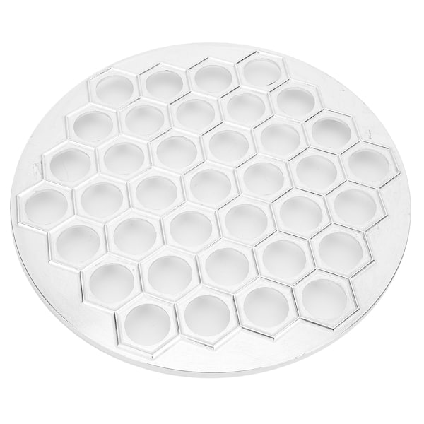 Hushålls DIY Aluminiumlegering Dumpling Form Verktyg Dumplings Maker Köksredskap Silver