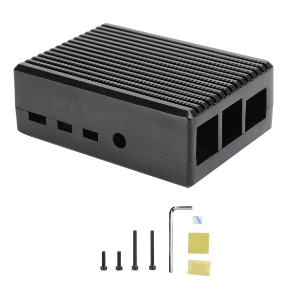 Passive Cooling Shell Case til Raspberry Pi 4B metal aluminiumslegering computertilbehør